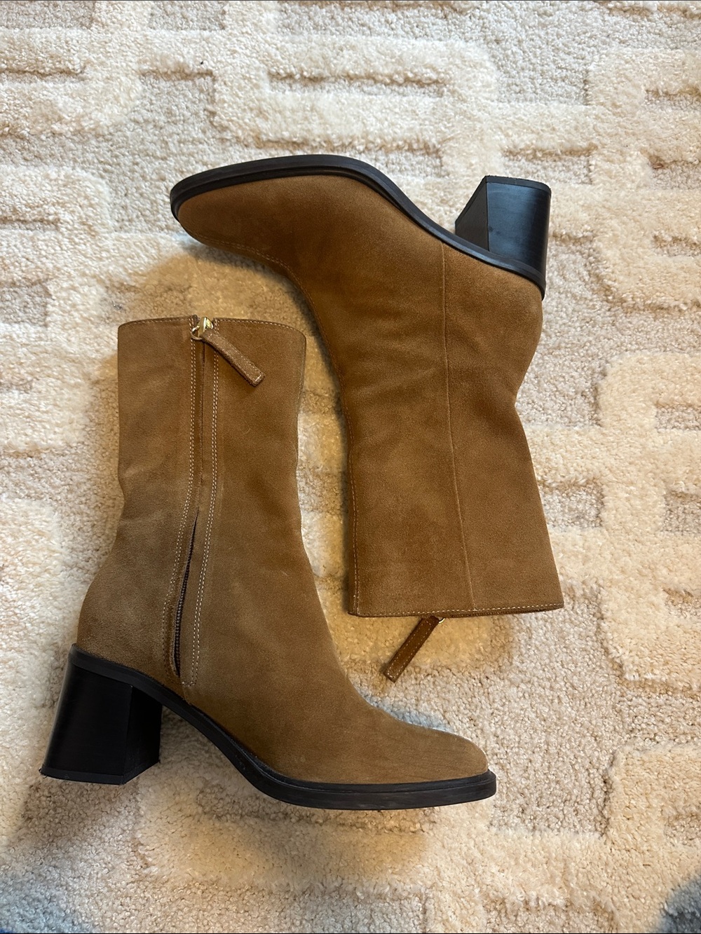 Zara Size 36 Women’s Suede Boots